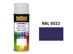 BELTON sprej 400 ml RAL 5022 | pololesklá nitrokombinační barva ve spreji