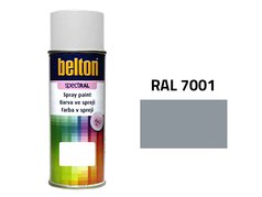 BELTON sprej 400 ml RAL 7001 | pololesklá nitrokombinační barva ve spreji