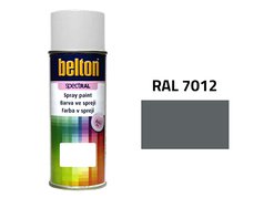BELTON sprej 400 ml RAL 7012 | pololesklá nitrokombinační barva ve spreji