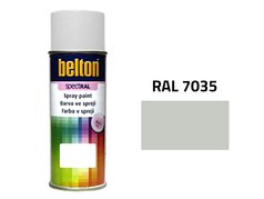 BELTON sprej 400 ml RAL 7035 | pololesklá nitrokombinační barva ve spreji