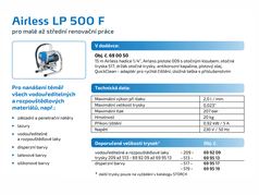 Storch Airless LP 500 data