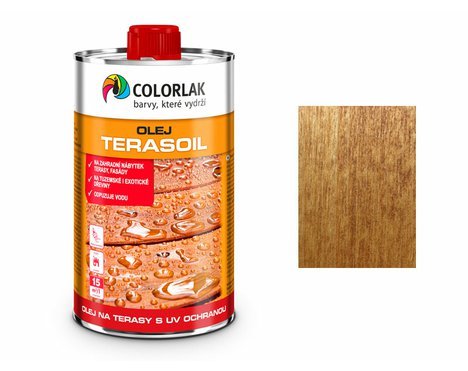 TERASOIL olej na dřevěné terasy T0067 Americký Ořech 1 L Colorlak O 1014