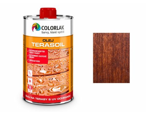TERASOIL olej na dřevěné terasy T0089 Meranti 1 L Colorlak O 1014