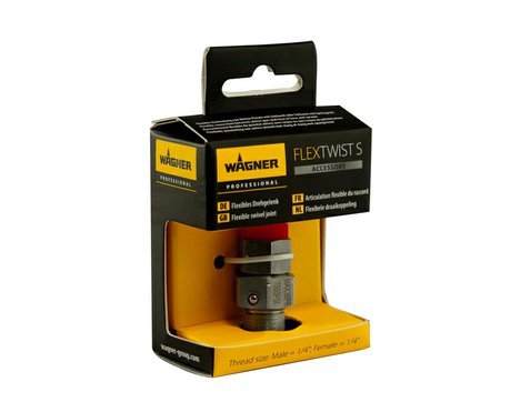 Wagner FLEXTWIST S, přímý otočný díl k 1/4" hadici airless