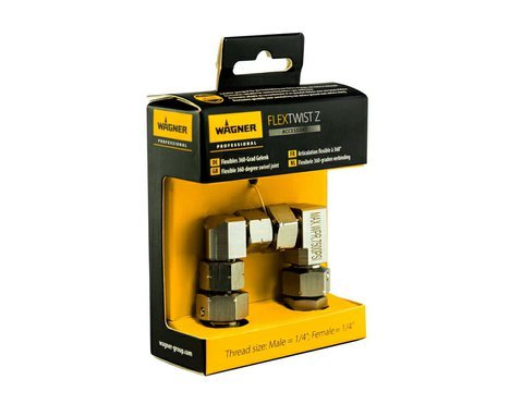 Wagner FLEXTWIST Z, lomený otočný díl k 1/4" hadici airless