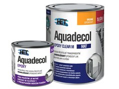 Aquadecol EPOXY CLEAR M (matný lak) 4 kg sada (3,25 kg složka 1 + 0,75 kg složka 2)
