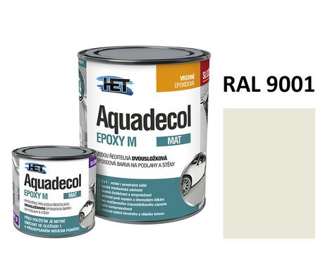 Aquadecol Epoxy M RAL 9001