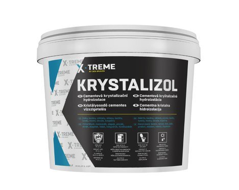 Cementová krystalizační hydroizolace | Krystalizol 5 kg | Den Braven