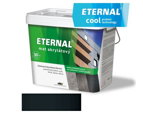 ETERNAL mat akrylátový 10 kg antracit COOL