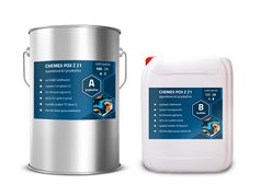 CHEMEX POX Z 21 sada 6,45 kg (5 kg prysk. + 1,45 kg tuž.), čirá licí epoxidová pryskyřice