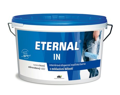 ETERNAL IN 12 kg - bílá disperzní interiérová barva (bělost MgO 95%)