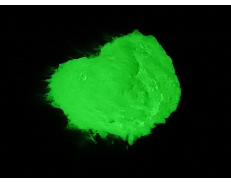 Fotoluminiscenční pigment do pryskyřice CHEMEX zelenožlutý - 30 g prášek mimo dózu