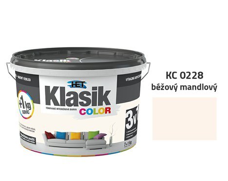 Klasik Color | 0228 béžový mandlový | 7+1 kg