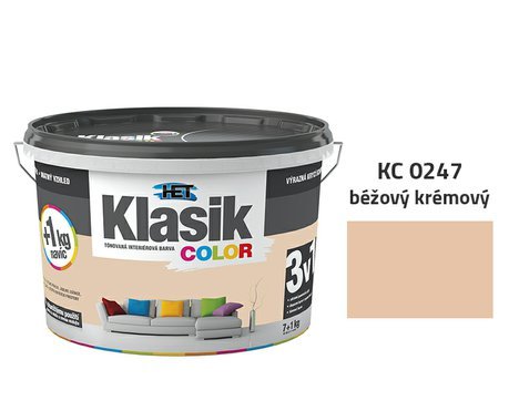 Klasik Color | 0247 béžový krémový | 7+1 kg