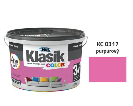 Klasik Color | 0317 purpurový | 7+1 kg