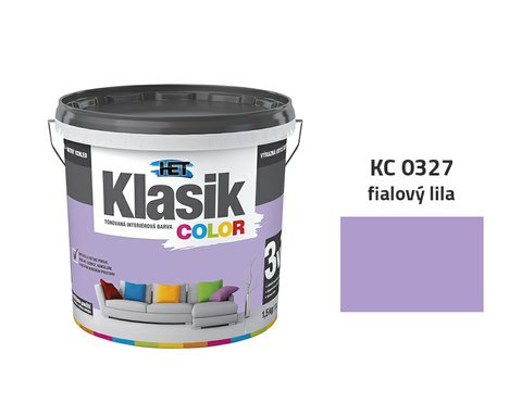 HET Klasik Color | 0327 fialový lila | 1,5 kg