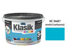 HET Klasik Color | 0487 modrý tyrkysový | 7+1 kg