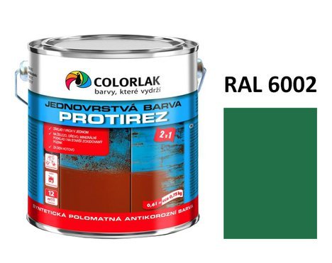 PROTIREZ S 2015 zelený RAL 6002  2,5 L (cca 3,1 kg)