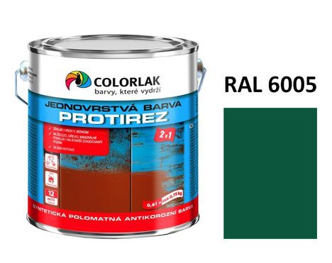PROTIREZ S 2015 zelený RAL 6005  2,5 L (cca 3,1 kg)