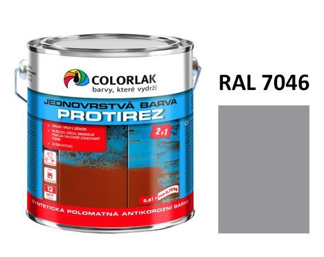 PROTIREZ S 2015 šedý RAL 7046  2,5 L (cca 3,1 kg)