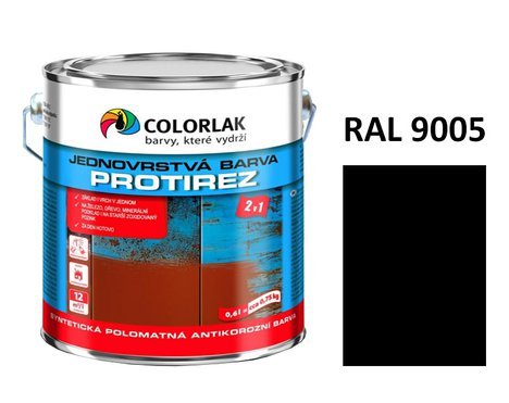 Protirez S 2015 barva černá RAL 9005 2,5 L