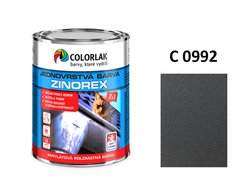 ZINOREX S 2211 C 0992  kovářská šedá  0,6 L