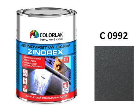 Zinorex S2211 kovářská šedá C 0992