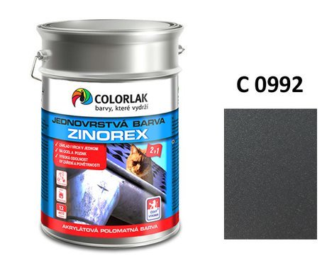 Zinorex S2211 kovářská šedá C 0992