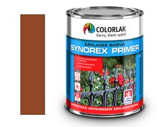 Synorex Primer S 2000 P  10 kg  / 0840 červenohnědý / základní antikorozní průmyslová barv